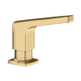 thumbnail image 1 of Rivana Soap Dispenser - Satin Gold, 1 of 3