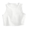 thumbnail image 3 of Letimco Breathable Soft Casual Sleeveless Deep Round Neck Tank Top for Women - Solid Color for Home Daily Summer, 3 of 7