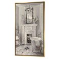 thumbnail image 1 of Salle de Bain Française Vintage I - Toile Encadrée Traditionnelle, 1 of 3