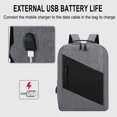 thumbnail image 3 of Cameland Fashion Three-Piece Backpack Backpack Male Business Usb Charging Laptop Bag High-Capacity Students Bag, 3 of 9