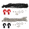 thumbnail image 2 of 1/10 RC Remorque Crochet de Remorquage de Chaîne pour RC Axial SCX10 Tamiya Crawler Car Part, 2 of 6