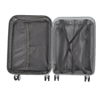 thumbnail image 4 of TRAVLR 100% PP Break Resistant Lightweight Expandable 24" Checkin Luggage Trolley- Blue., 4 of 5