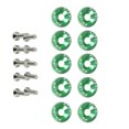 thumbnail image 2 of Youkk Ensemble de 10 Pcs Vis de Voiture Rondelles Assortiment Boulons de Véhicule Kit de Rondelle Décoratif Pièces de Rechange Automobile Vert, 2 of 8