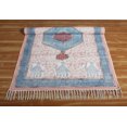 thumbnail image 2 of Casavani Dining Room Natural Cotton Area Rug,Blue 8x11 Ft, 2 of 6