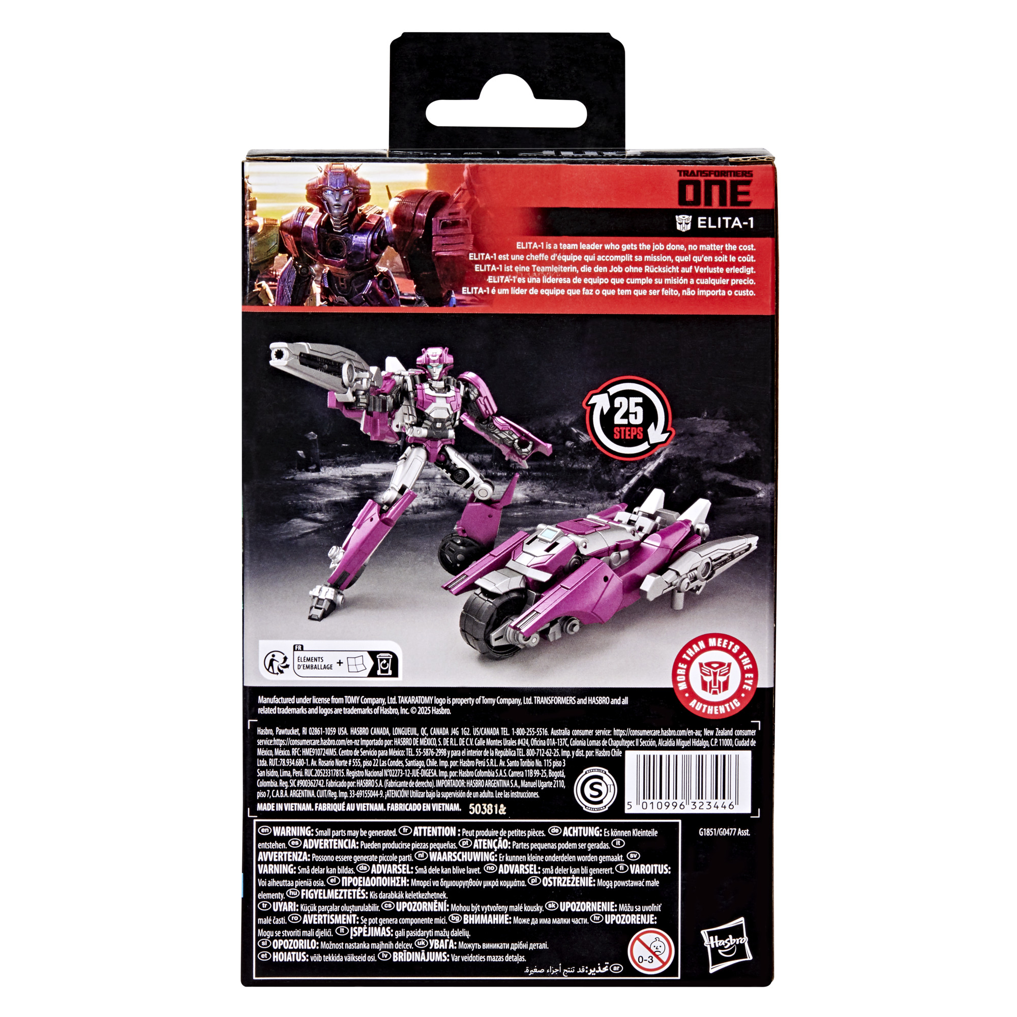 Transformers Generations Studio Series, figurine Elita-1 classe Deluxe, Transformers : Le commencement