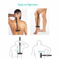 thumbnail image 3 of Back Shaver Manual Long Handle Back Hair Removal Back Grooming Shaver for Men, 3 of 8