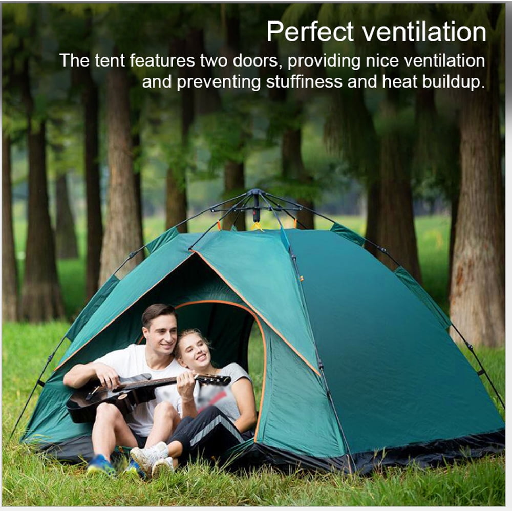 Outdoor Outdoor Self-driving Travel Camping Tent Automatic Quick-opening Tent Portable Rainproof Sunshine-proof Tent Fishing Hiking Sunshine Shelter