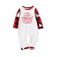 thumbnail image 2 of EQWLJWE Pyjamas Assortis pour Famille Noël Col Rond Manches Raglan Arbre de Noël et Mariage Ensemble de Pyjama Imprimé Lettre Vacances Famille Manches Longues Tenues de Maison Ensemble Deux Pièces Enfant, 2 of 6