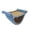 Blue, variant on Fwttom Small Pet Cage Hammocks Double Layer Glider Hammocks Bed Warm Cage Hanging Hammocks for Guinea Pig Ferret Squirrels Hamster Rats Playing Sleeping