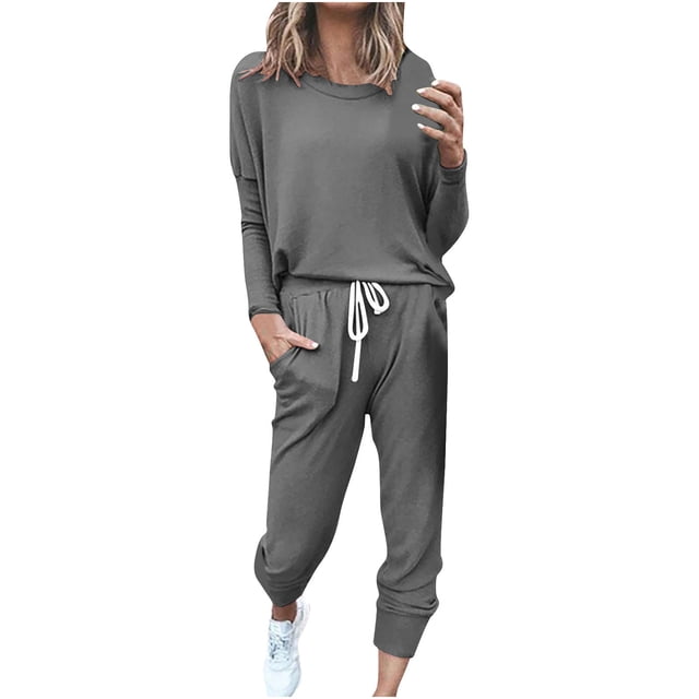 Birdeem Ensemble de Sport à Manches Longues pour Femmes + Pantalon
