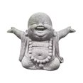 thumbnail image 4 of LNGOOR Statue de Bouddha Antique Assise pour Table Intérieure, 4 of 9