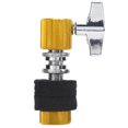 thumbnail image 3 of HiHat Clutch Jazz Drum Aluminum Alloy Cymbal Rack Holder Instrument Playing Accessories(Yellow ), 3 of 14