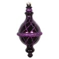 thumbnail image 1 of Vickerman MT198826D Ornement Candy Glitter Net Drop Prune de 10 Po, 1 of 1