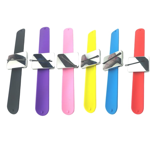 Pincushion Quicky-stick Compact Cuff Delicate Convenient design; fashion Hairdressing Tool Hairdresser Accessory for Home Using purple