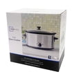 thumbnail image 3 of Mainstays 6 Quart Oval Slow Cooker, Stainless Steel Finish, Glass Lid, 3 of 9