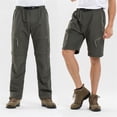 thumbnail image 3 of Pantalon de Randonnée Extensible pour Hommes - Pantalon Léger et Déperlant pour le Camping et la Pêche, 3 of 6