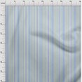 thumbnail image 2 of oneOone Tissu Popeline de Coton Multicolore à Rayures BTY 56 Pouces de Large, 2 of 3