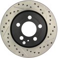 thumbnail image 3 of Stoptech 127.33069L 21.9 mm Slotted & Drilled Sport Brake Rotor for Audi TT, 3 of 4