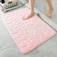 thumbnail image 2 of Yhmxh Toilet Seat Cover Bathroom Accessories Raised Toilet Seat With Handles Bathroom Rug Set of 2 Foam Bath Mat Toilet Mat Soft Absorbent Thick Rug Non-Slip Backing Universal Machine Washable pad pad, 2 of 2