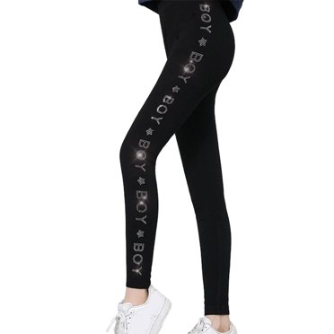Winter Rhinestones Leggings Women Shiny Trousers Female Comfortable Women Sexy Fashion Slim Booty Pants Casual Long Skinny Elastic Warm Tights White crystal 10