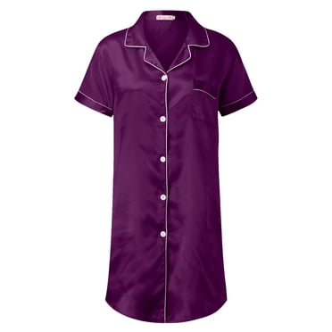 2025 Women Sleepwear Satin Nightgown Night Dresses for Women Mini Slip Chemise Short Womens Nightgowns Sleepwear Nightwear Nightgowns for