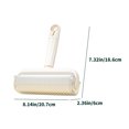 thumbnail image 3 of LSLJS Pet Hair Remover Roller Extra Wide Sticker Roller Household Clothes Hair Removal Brush Roller Brush with A Roll of 60pcs Strong Pet Adhesive Cleaning Paper Replacement Paper Pet Hair Remover, 3 of 8