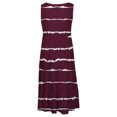 thumbnail image 4 of SMihono Robes d'Été Bohémiennes pour Femmes Grande Taille Mode Décontractée Aguichant Col Carré Imprimé Robes d'Été Sans Manches Robe Chandail, 4 of 5