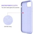thumbnail image 4 of Designed for iPhone 11 Silicone Case, Protection Shockproof Dropproof Dustproof Anti-Scratch Phone Case Cover for iPhone 11, Purple, 4 of 5