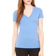 thumbnail image 2 of Bella + Canvas T-Shirt à Manches Courtes Col en V Profond pour Femmes, 2 of 6