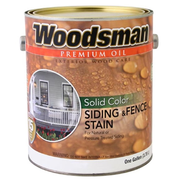 1 gal Woodsman Neutral Base Solid Color Oil House & Trim Stain