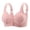 Pink, variant on Tauxra Wireless Bra for Women, Full Coverage Seamless Underwire Free Bra with Front Closure, Soft Comfort Support for Daily Wear, Pack of 2