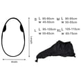 thumbnail image 3 of Premium Spray Skirt Deck Sprayskirt Universal for KAYAK Boating Rafting - Black,, 3 of 8