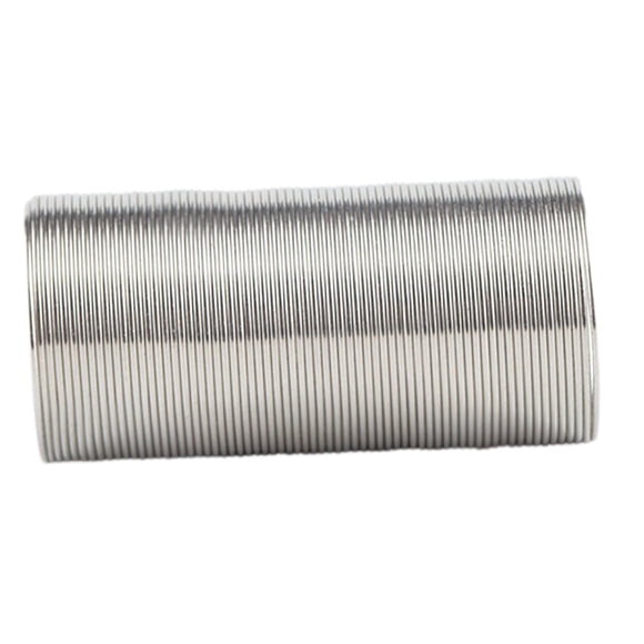 veasfak 50 Loops Jewelry Beading Wire Accessories Art Memory Wire for Jewelry Making Gray