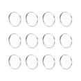 thumbnail image 1 of CIMAXIC 20 Pcs Accessoires de Broche DIY Plaques Rondes en Acier Inoxydable Attache Badge Boucle DIY Plateaux Inférieurs en Épingle à Poitrine (20MM Diamètre Intérieur),0.79"X0.79"X0.79 Pouces, 1 of 5