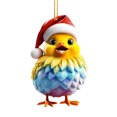 thumbnail image 2 of Meitianfacai Cute Rooster Car Pendant Home Tree Decoration Christmas Tree Ornament Home Decor, 2 of 6