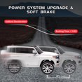 thumbnail image 4 of AKDSteel Kids Ride On Car, Licensed Toyota Land Cruiser, 12V 7Ah Battery, Dual Motors, 3-Speed Parent Remote Control, Music, Horn, 4 of 8