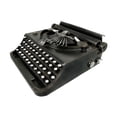thumbnail image 1 of GROWTH TANK Manual Typewriter Model Collectibles Retro Design for Bookshelf Cafe Bedroom Black, 1 of 9