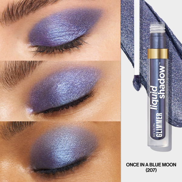 Ombre à paupières liquide Revlon Glimmer, Ombre à paupières scintillante, 207 Depuis des lunes