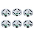 thumbnail image 1 of 6 Pcs 0.5W 16 Ohms Petits Haut-Parleurs Coque en Métal Ronde Micro Magnétique Interne, 1 of 6