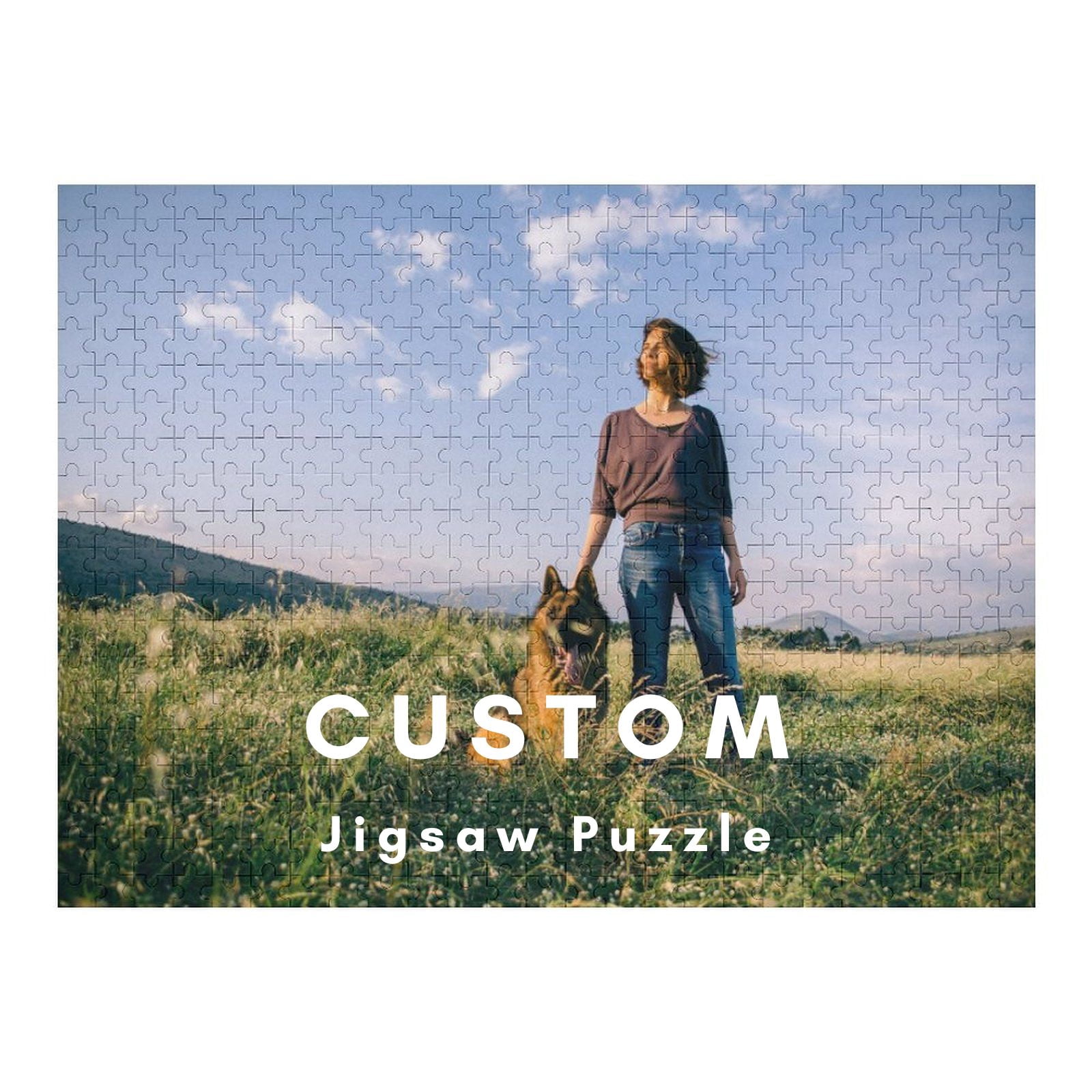 Personalized Custom Photo Jigsaw Puzzle - 500 Pieces - Create Your Own Jigsaw Puzzle