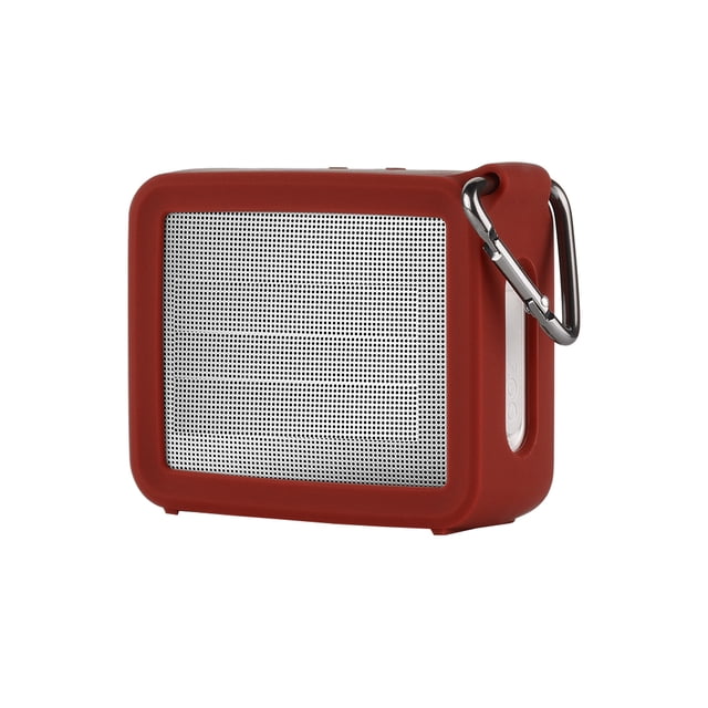 Xingzhi Bluetooth Speaker Cover Wireless Speaker Soundbox Silicone Protector Replacement for JBL Go 2, Red