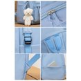 thumbnail image 4 of Kcodviy Japanese Simple Backpack 2025 Backpack Purse New Korean Versatile Middle Womens Travel Backpack School Student School Bag Beach Chairs with Backpack Straps Large Capacity Travel Bag, 4 of 5