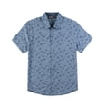 thumbnail image 2 of Dark Black Men's 4 Way Stretch s/s button down shirt, 2 of 5