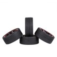 thumbnail image 3 of 4PCS 1/10 Rubber Tire RC Racing Car Tires For HSP Redcat Traxxas Tamiya HPI RC, 3 of 8
