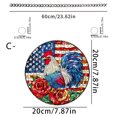 thumbnail image 1 of Independence Day Decorations Independence Day Celebration Acrylic Painted Window Decoration Hanging Decoration Wall Decoration Craft Hanging Decoration Home Decoration, 1 of 5