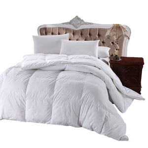 Royal Hotel Goose-Down Comforter, 500-Thread-Count, 100% Cotton Shell, 750FP - 56 Ounce, King/California-King