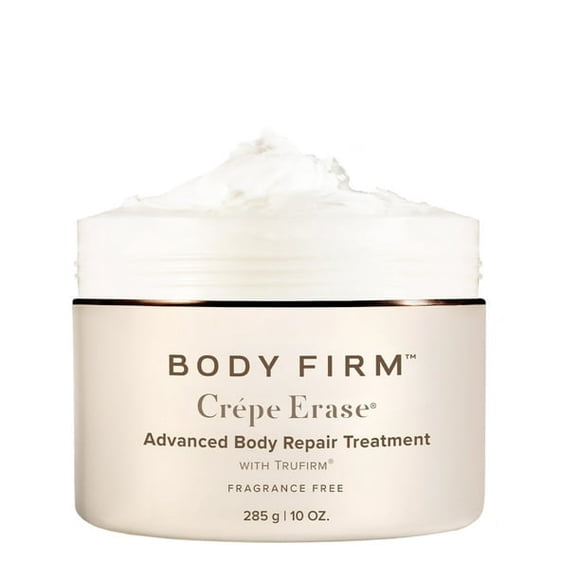 BODY FIRM Crepe Erase Advanced Body Repair Treatment, Anti-Aging Wrinkle Cream, Support Skins Natural Elastin & Collagen Production - 10oz