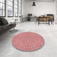 thumbnail image 4 of Ahgly Company Tapis Rectangulaire Lavable en Machine Intérieur Transitionnel Rouge Lave, 8 Pieds x 10 Pieds, 4 of 7