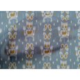 thumbnail image 4 of oneOone Cotton Poplin Fabric Paisley Ikat Print Fabric By The Yard 56 Inch Wide, 4 of 4
