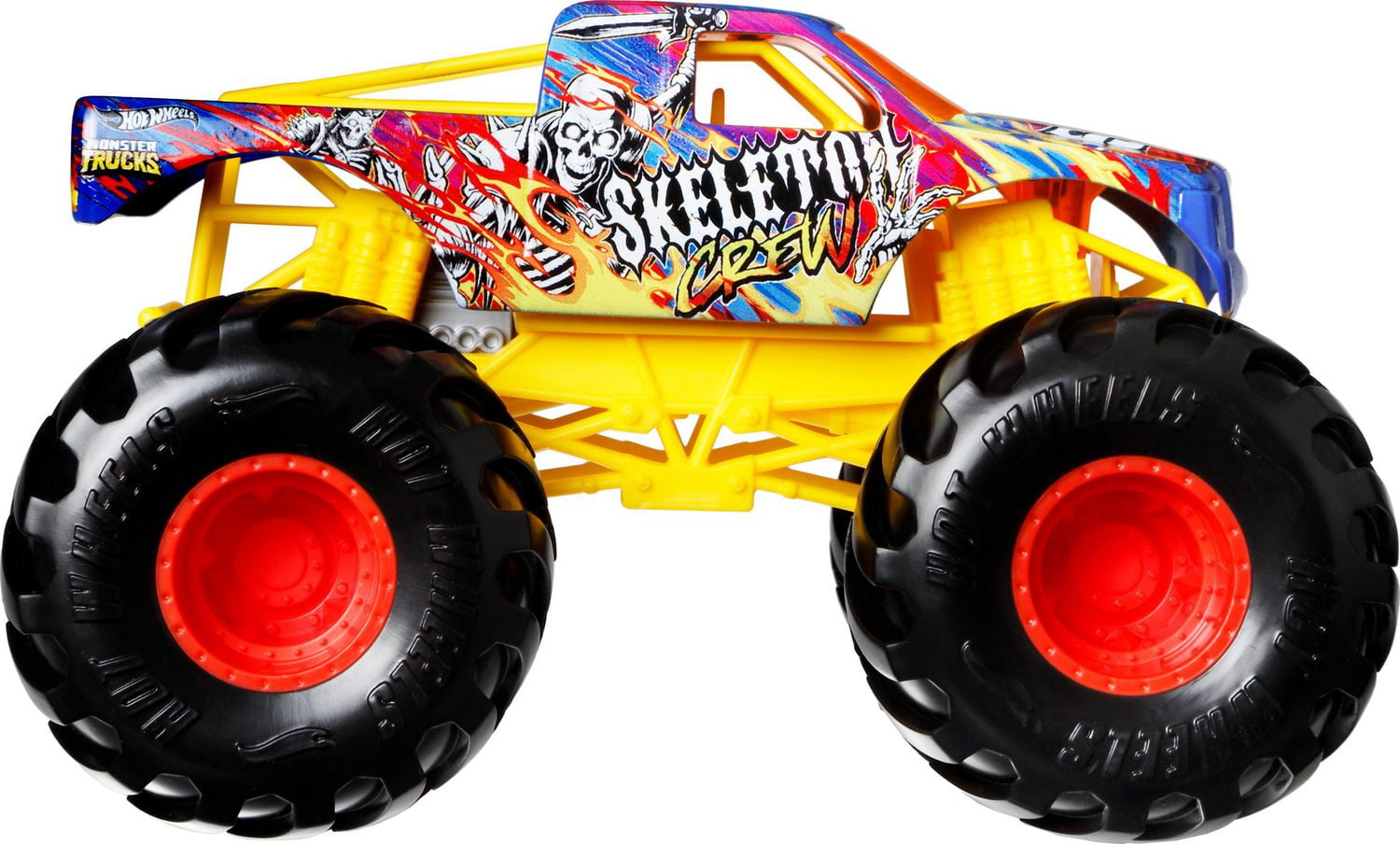 Hot Wheels Monster Trucks Camion surdimensionné Échelle1:24